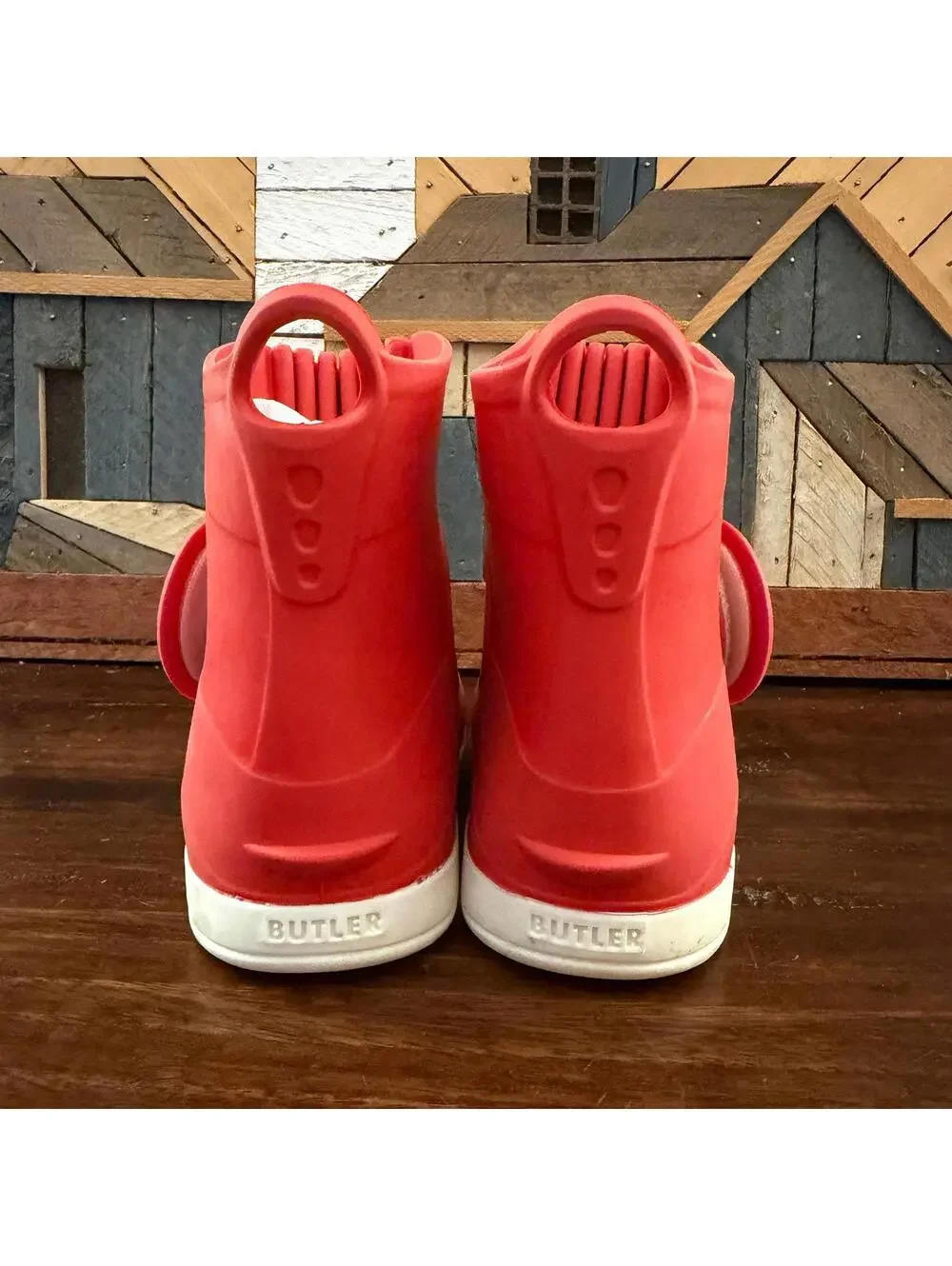 Butler Kids Youth Emperor Slip-On Overboots Red 9‎